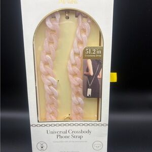 Artikl Universal Crossbody Phone Strap - Pale Pink Chain